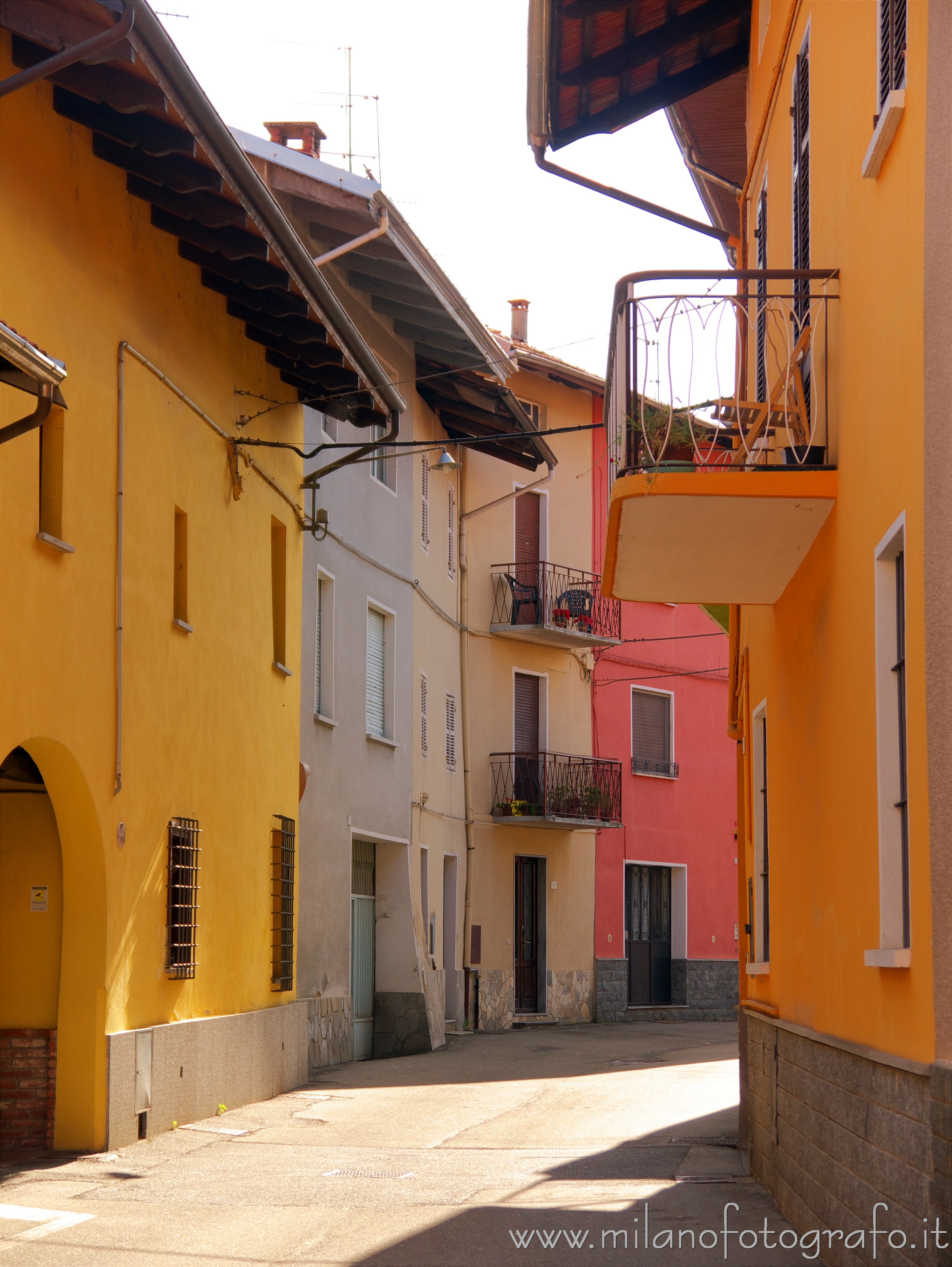 Candelo (Biella, Italy) - Street in the historic center